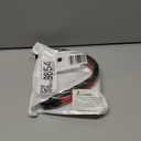 2 AWG Battery Cable 2AWG Gauge Pure Copper Battery Inverter Cables with 3/8 in Lugs Both Ends Power Inverter Wire Set for Automotive Solar Marine Boat RV Car Motorcycle Red and Black (1FT)