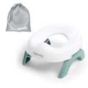 Ingenuity My Travel Potty, 2-in-1 Baby and Toddler Portable Potty Seat & Potty Ring, Lightweight Foldable, Includes Travel Bag & 3 Disposable Liners, Neutral