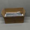 Lovdeco Ice Blue Glass Subway Tile, Light Blue Glass for Bathroom Kitchen Shower Backsplash Wall, 3 x 6 Inches, 4 Sq.Ft.