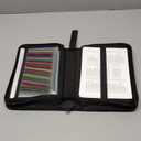 Gel Pens for Adult Coloring Books, 160 Pack Artist Colored Gel Pen with 40% More Ink, Black Case. Perfect for Drawing Doodle Crafts Journaling Planner