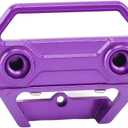 CNC Metal Front Bumper for MJX Hyper Go 14209 14210 RC Car Modification upgrade Accessories (Purple)