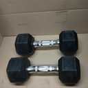 CAP Barbell Coated Dumbbell Weight | Multiple Options Pairs & Sets (15 lb - Pair)