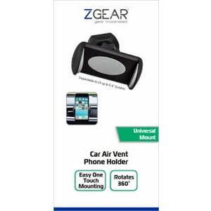 ZGreat Car Vent Phone Holder - Black/Grey - 1 ct