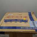 Nova Microdermabrasion 20.5"/25" Wide Stadium Seat for Bleachers w/Back Support Padded Cushion Portable Reclining Bleacher Seats Camping Stadium Chair Waterproof (Regular - 20.5" (Non-Heated), Black)