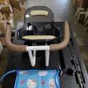 Child Bike Seat Front Mount with Guardrail Retractable Baby Bike Seat Toddler for Children 8 Months~5 Years