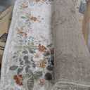 Loloi Rifle Paper Co. Laurel Collection LAU-01 Cream 9'-2" x 12'-2" Area Rug