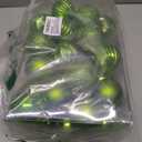 2.36" Christmas Ball Ornaments Green 30 Pcs Small Shatterproof Christmas Tree Decorations Xmas Tree Christmas Ornaments Balls with Hanging Loop for Wedding Holiday Party Wreath Home Decor