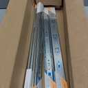 goldenwarm Soft Close Heavy Duty Drawer Slides 24 Inch, 1 Pair 100lb Load Capacity Ball Bearing Drawer Glides, 3-Section Full Extension Side Mount Rails for Kitchen, Office, Workshop Cabinet