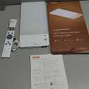 FULEN Rechargeable Motion Sensor Ceiling Light Upgraded,Closet Light with 12000mAh Battery, LED Shower Lights, Ceiling Lamp for Bathroom, Pantry, Garage, Remote Control (White)