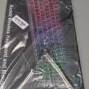 Wireless Keyboard and Mouse Combo, RGB Backlit, Rechargeable & Light Up Letters, Full-Size, Soft Typing, Sleep Mode, 2.4GHz Quiet Keyboard Set for Mac, Windows, Laptop, PC, Trueque (Black)