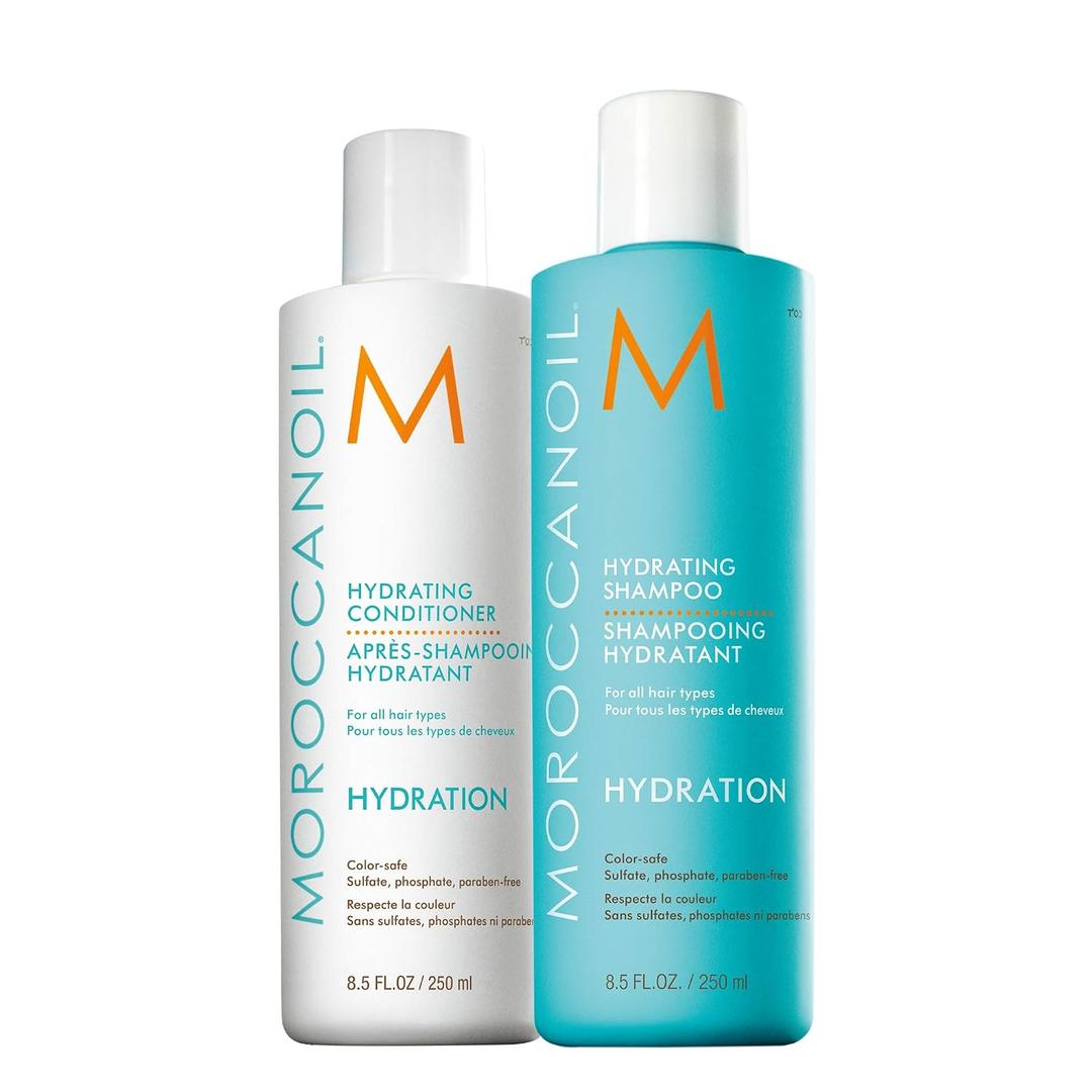 Moroccanoil Hydrating Shampoo & Conditioner HalfLiter Set
