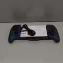 Spican Switch Controllers for Nintendo Switch/OLED, Hall Effect Wireless Pro Controller One-Piece Joypad, Full-Size Ergonomic Handheld Mode Gamepads with 17 RGB Light/Battery/Turbo/Macro/4 Game Slot (Black-Crack Pattern)