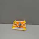 Cat & Dog Vest Harness - All Weather Mesh, Reflective Strap, Step-in Adjustable for Small Cats & Dogs (Orange, Small) (Small (Chest: 11"-13"))