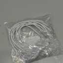 Cat6a Patch Cables 1ft (10 Pack) Slim, Cat6 Ethernet Patch Cable Pure Copper, Flexible Cat 6 Patch Cable 550MHZ 10G, Space-Saving Cat 6A Network Cables for Patch Panel, White