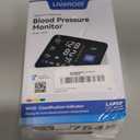 Blood Pressure Monitor, 9-17'' & 13-21'' Extra Large Blood Pressure Cuff Upper Arm, LED Color Backlit Screen Automatic Digital Blood Pressure Machine with USB Cable and 4 AAA Batteries