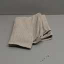 vctops Soft Chenille Sofa Couch Cover Solid Color Striped Weave Textured Sectional Couch Covers Washable Anti-Slip Sofa Slipcover for Dogs Pet, 1 Piece/Not All Set (Cream,35"x35")