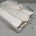 Foldable Stone Bath Mat, Quick Dry Stone Drying Mats for Bathroom, Super Absorbent Bath Mat, Non Slip, Large Diatomaceous Earth Dish Drying Mats for Kitchen Counter 23.5 x 15.4in, White