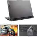 immoenuc 4-in-1 Laptop Case Set for 2024 Legion Pro 5i / Pro 5 Gen 9 Intel/AMD 16 inches Hard Shell Protective Cover with Keyboard Cover & Screen Film Compatible 2023 Legion Pro 5 Gen 8 16"