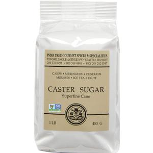 India Tree Superfine Caster Baking Sugar, Original, 16 Ounce, BBD: 04/20/2033