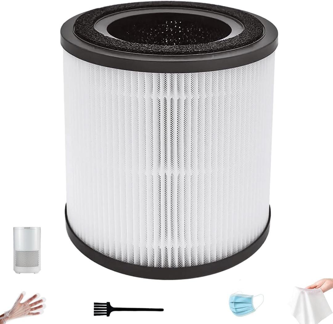 3139A Filter Replacement Compatible with BISSELL MYair Pro 3139A, Part Number 3069 (3-in-1 Replacement Filters), NOT for 2780A 2780 27809 2905A & 3179A, 1 Pack