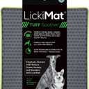LickiMat Tuff, Heavy-Duty Soother, Dog Slow Feeder Lick Mat, Boredom Anxiety Reducer; Perfect for Food, Treats, Yogurt, or Peanut Butter, Fun Alternative to a Slow Feed Dog Bowl, Green