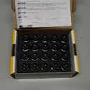 Dynofit M14x1.5 Lug Bolts Fit OEM Rims Compatible with Audi A3 A4 A8 S2 S3 S8, 20PCS 28mm Shank 17mm Hex R12 Ball Seat Wheel Bolts fit Volkswagen Glof Jetta Tiguan Passat Beetle,OE#610-319 431-601