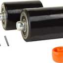 CRWON PTH50 Pallet Jack Front Load Wheels Replacement Kit Complete (inches)