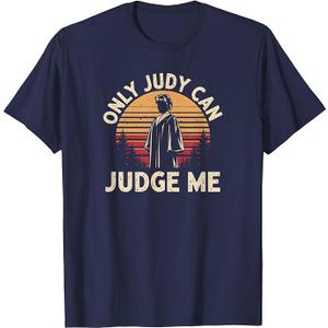 Only Judy can Judge me Vintage Memes T-Shirt (Large)