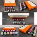 modelones Nail Polish Set, 12 Colors Spring Summer Blue Green Pink Nude Yellow Purple Pastel Quick Dry Mini Starter Kit Long Lasting Art DIY Manicure Set at Home for Women Girls