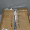 Dresser with Hanging Rack, 4 Drawers Small Closet for Bedroom, Reversible Fabric Kids Chest of Drawers with Clothes Rack, Tall Storage Tower, Sturdy Frame, White, 44''H