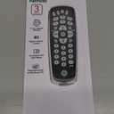 GE Universal Remote Control for Samsung, Vizio, LG, Sony, Sharp, Roku, Apple TV, TCL, Panasonic, Smart TVs, Streaming Players, Blu-ray, DVD, 4-Device, Black, 34708