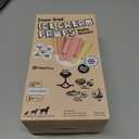 MalsiPree Dog Birthday Treats - Freeze Dried Puppy Ice Cream & Canine Popsicle - Healthy Pet Gift & Party Favors - Grain Free Dessert & Cake Alternative - Salmon, Beef & Chicken - 15 Count