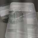 MIUOPUR White Makeup Organizer for Vanity, with 3 Drawers, Large Capacity, Ideal for Make up, Cosmetic, Skin care, Suitable for Bathroom Counter, Dressers, Desk