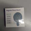 for DJI Magnetic Phone Holder Clamp - for Magsafe DJI Osmo Mobile 8 7P 7 SE 6 5 4 Adapter Magnets Clip Clamp Ring Holder Quick-Release Mount for OM Gimbal Stabilizer Accessories (Silver)