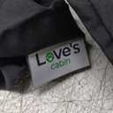 Love's cabin Full Comforter Set Black, 7 Pieces Full Bed in a Bag, All Season Full Bedding Sets with 1 Comforter, 1 Flat Sheet, 1 Fitted Sheet, 2 Pillowcase and 2 Pillow Sham