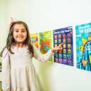 Open The Joy Emotions Poster Pack  Feelings Chart & Emotion Recognition Visuals for Kids | Social Emotional Learning (SEL) Posters for Preschool, Home & Classroom | Ages 2+