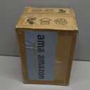 25 Inch Black Flush Mount Ceiling Fan with Light and Remote, Low Profile Modern Ceiling Fan, 6 Speed, Reversible, 3000k-6500k Dimmable LED, Quiet DC Motor for Indoor Outdoor