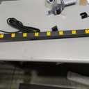 10 Outlet Long Power Strip Wide Spaced Metal Power Strip with 15FT Cord