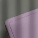 Menkxi 6 Pcs Storage Bins with Lids Small Plastic Storage Containers Stackable Storing Baskets Box Cute Organizer Bins for Organizing Shelves (Pink,Purple,Orange)