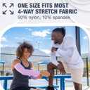 SportsTrail Cooling Arm Sleeves for Men & Women  Breathable, UV Sun Protection, Sports Arm Sleeves for Women, Men & Youth (One Size, 1 Pair: White)