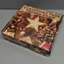 Christmas Tree Topper Star Warm White Light Christmas Tree Decor for Christmas Holiday Home Fit for General Size Xmas Tree, 8.7 Inch