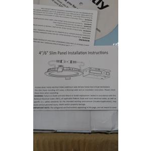 SAATLY 12 Pack 6 Inch Ultra-Thin LED Recessed Ceiling Light with Junction Box, 3000K Warm White Dimmable, 13W 110W Eqv, 850lm High Brightness - ETL and Energy Star Certified