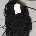 WIGER Full Double Lace Braided Wigs Two Twist Braid Curly Wig Black Spiral Coiled Braid Wigs Pre Plucked with Baby Hair Senegalese Braided Wig for Black Women 24 Inch