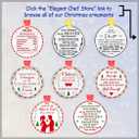 Elegant Chef Soon to Be Grandma in 2026 Christmas Ornament- Pregnancy Announcement Keepsake for Grandma