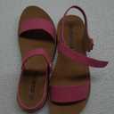 SODA GIRL Flat Sandals Open Toes Ankle Strap Casual Walking Shoes, Size: 3