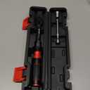 VANPO 1/4-inch Drive Click Torque Wrench, 20-240 in. lb/2.3-27.1 Nm, Inch Pound Torque Wrench Set with 1/4" to 3/8" Adapter, 10cm Extension Bar, Small Bike Torque Wrench for MTB, Bicycle Maintenance