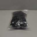 Sumind 6 Pcs Hip Hop Costume Kit 80s 90s Rapper Accessories for Men Women Inflatable Radio Box Necklace Ring Sunglasses Hat(Black)