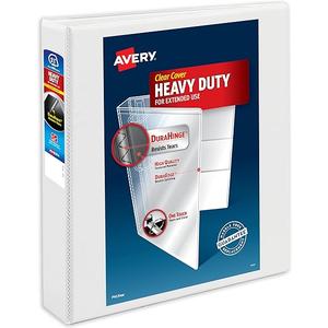 Avery Ultralast 3 Ring Binder, One Touch Slant Ring, Blue Binder