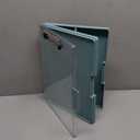 Clipboard with Storage, Green 8.5 x 11 Folder Nursing Side Opening, Heavy Duty with Dual Compartment, Smooth Writing for Teachers, Classroom, Size 13.3 x 9.4 x 1.5 in, Office & School Supplies