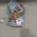 Women Multi-Color Rhinestone Baseball Cap Bling Denim Sun Hat,Studded Big Crystals,Adjustable (Blue, S)